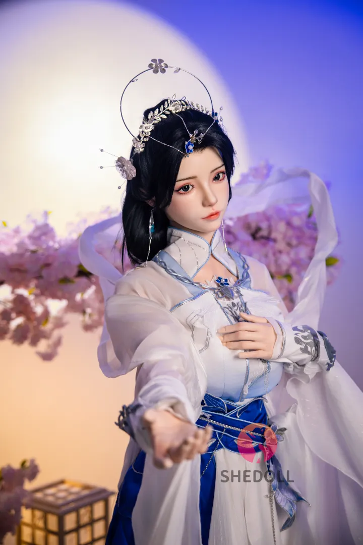 Poupée sexuelle en silicone SHEDOLL Rose 168 cm bonnet D 2.5D